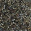 Miyuki Delica Seed Beads 11/0 - Metallic Dark Steel DB026 7.2 Grams