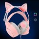 thumbnail image 3 of Auriculares Para Juegos Con Orejas De Gato, Roseate, Apariencia Linda, Sonido Envolvente, Diadema Ajustable, Auriculares Para Juegos Con Orejas De Gato Para PC, 3 of 7