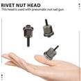 thumbnail image 4 of 6Pcs Hand Rivet Nut Nuts Simple Installation Manual Riveter Rivnut Tool Accessory for Nuts M6 M8 M10, 4 of 7