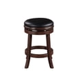 thumbnail image 2 of Bowery Hill Wood Cappuccino Swivel Stool Rectangular Backless 25.5" Unassembled, 2 of 4