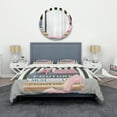 thumbnail image 2 of Designart 'Glam fashion High Heels VII' Glam Duvet Cover Set, 2 of 4