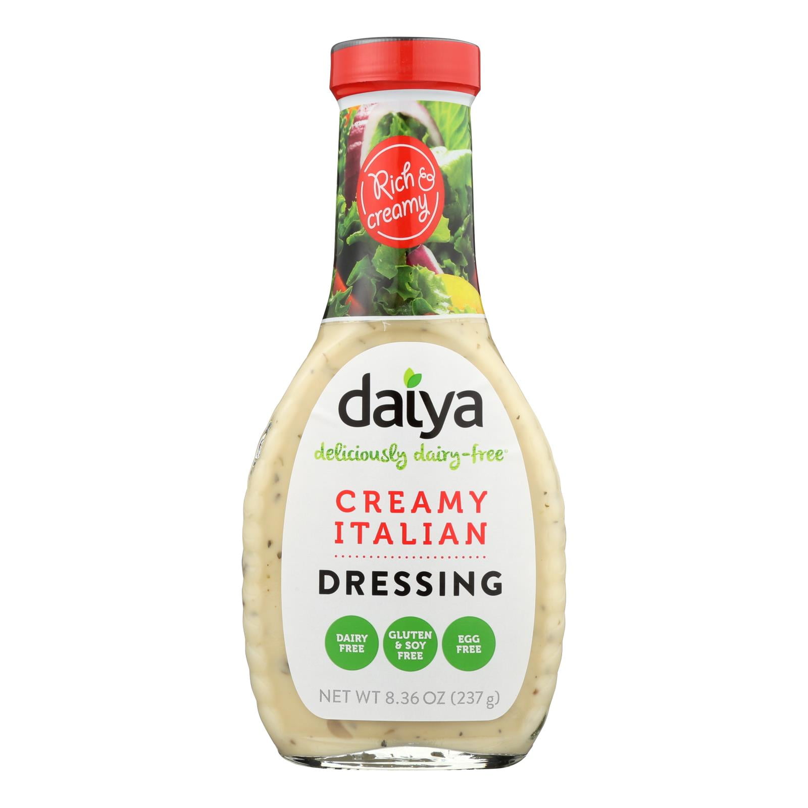 Daiya Foods Dairy Free Salad Dressing Creamy Italian Case of 6