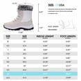 thumbnail image 3 of Women’s Snow Boot Waterproof Lace Up Mid-Calf Outdoor Winter Rubber Sole Deep Tread, 3 of 6