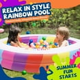 thumbnail image 2 of Inflatable Swimming Pool for Outdoor Garden - Round Pool with 73.5 Inch Diameter, 2 of 5