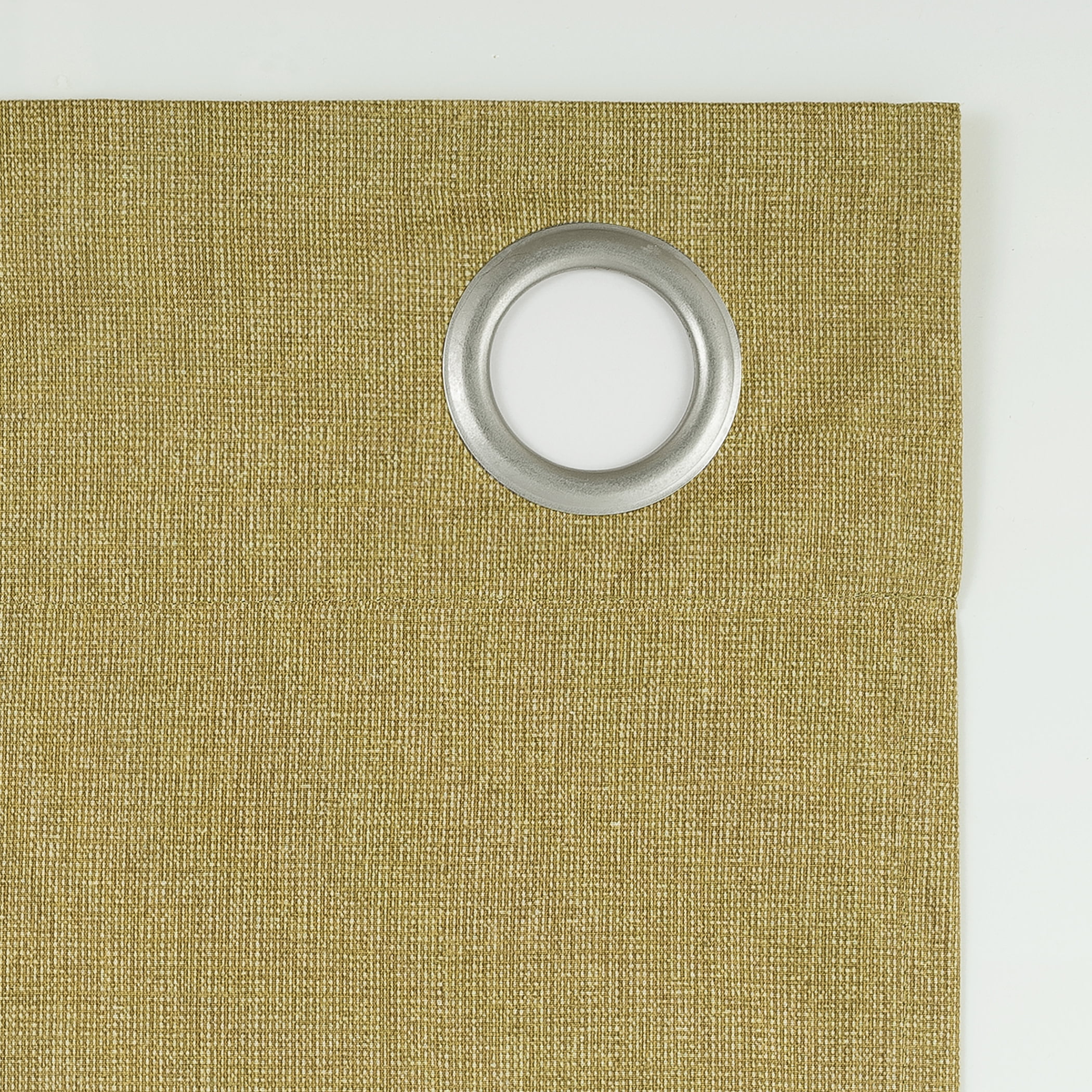 Sun Zero Duran Thermal Insulated 100% Blackout Grommet Curtain Panel, 50"X63", Gold