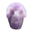 thumbnail image 5 of MATROOY 10pcs Natural Amethyst Quartz Crystal Skull Carved Stone Skeleton Healing Reiki, 5 of 9