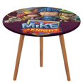 thumbnail image 1 of Mike el caballero-theme Fitted Round Tablecloths Elastic Edged Table Covers Waterproof Table Cloth for Kitchen Holiday Party Tables Decor 120cm, 1 of 6