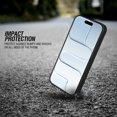 thumbnail image 3 of WIRESTER Shockproof Soft Rubber Cover Case for Apple iPhone 17 Air 6.6" 2025, Marble Gold And Green, 3 of 5