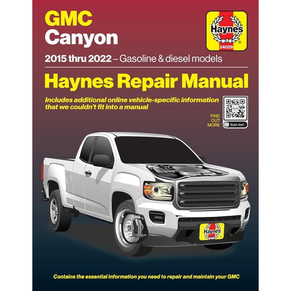 GMC Canyon (2015-2022) Repair Manual