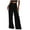 Black, variant on Pants for Women Wide Leg Pants Woman Women's Solid Color Autumn And Winter Suede Button Straight Leg Wide Leg Temperament Elegant Commuting Casual Pants