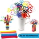 thumbnail image 3 of Tallos De Chenilla Limpiadores De Pipa Artesanía De Peluche Juguetes De Rompecabezas 100 Piezas De Varios Colores Limpiadores De Pipa De Tallos De Chenilla Hechos A Mano DIY Arte ANGGREK Otros, 3 of 4