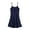 Blue, variant on XBASW Women's Silk Nightgowns Slip Sleepwear V Neck Nightshirt Stain Nightwear Summer Pajamas Dress for Womens