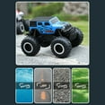 thumbnail image 4 of Trendix Remote Control Off-Road Car, Amphibious Crawler Truck Toy Electric 2.4GHz RC Stunt Vehicle 4 Wheels Drive Waterproof Rechargeable (BlueA), 4 of 8