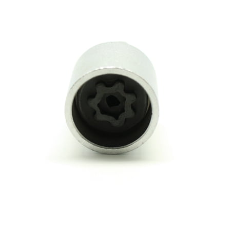 TMAX 533 Wheel Lock Nut Screw Removal Key Anti-Theft Lugnut Socket S3056 for Vw Audi Vag Volkswagen Vehicles