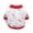 White Fawn, variant on Pet Clothes, Dog Shirt Fleece Sweatshirt Puppy Sweater Coats Christmas Costume for Dogs Cats (L, White Penguin)