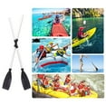 thumbnail image 4 of Telescoping Paddle, 2PCS Aluminum Alloy Detachable Boat Kayak Raft Paddle With Adjustable Length And Ribbed Blades For Durability, 4 of 8