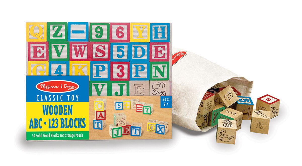 melissa and doug blocks walmart