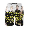 thumbnail image 3 of 5 Seconds of Summer 5Sos Mens Board Shorts Quick Dry Swim Trunk Lightweight Soft Swimsuit Youth Bathing Suit for Boys 2XL, 3 of 8