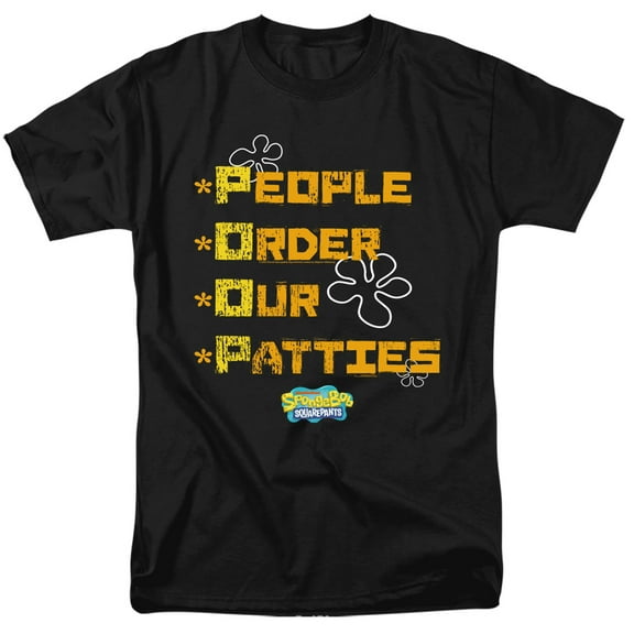 Spongebob People Order Our Patties Unisex Adult T Shirt