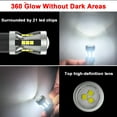 thumbnail image 5 of FAXCARS WT21W LED Back Up Light Bulbs for Ford F150 F250 F350 F450 F550 Super Duty XL XLT Bronco 2021 2022 2023, 6000K Cool White Replacement JL3Z13466F Plug N Play, Pack of 2, 5 of 6