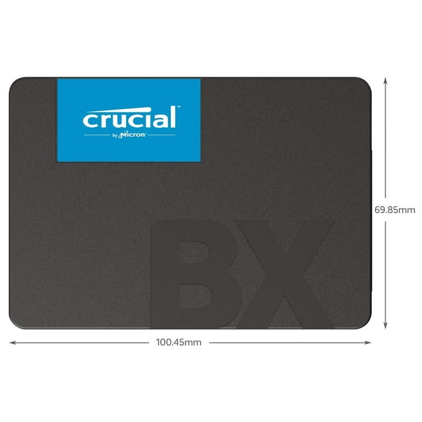 Crucial BX500 1TB 3D NAND SATA 2.5-Inch Internal SSD, up to 540MB