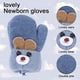 thumbnail image 3 of Bienvenido Guantes para niños, guantes de lana tejidos de invierno para niños con dibujos animados, 3 of 5
