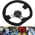 thumbnail image 4 of Steering Wheel Modification, Black Reliable Steering Wheel  For Car, 4 of 8