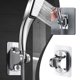 thumbnail image 1 of Soporte de ducha adhesivo fuerte | Soporte de pared autoadhesivo para cabezales de ducha de mano | Ángulo ajustable de 70° | Plástico ABS | Resistente a la corrosión Ligero Duradero | Fácil de, 1 of 7
