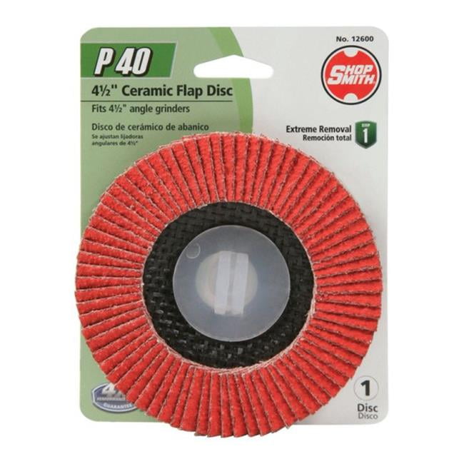 Shopsmith 12600 4.5 in. 40 Grit Flap Disc Walmart Canada