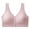 Pinks, variant on Women Front Closure Bras Elastic Strap Wireless Bra Women Breathable Back Support Everyday Top