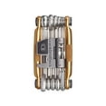 thumbnail image 1 of Multiherramienta para bicicleta Crankbrothers M 17 con 17 herramientas ergonómicas doradas, 1 of 5