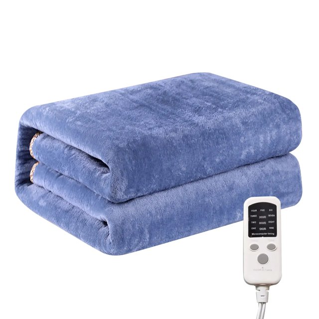 Manta eléctrica de franela con calentador más grueso, 220V, termostato de colchón, calefacción eléctrica, calentador corporal de invierno, 150x80cm