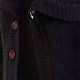 thumbnail image 4 of Awdenio Men's Casual Solid Color Long Sleeved Thickened Cardigan Jacket Sweater, 4 of 4