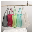 thumbnail image 2 of Granjero Gordo Bolso de mano tejido y bolsas de cosméticos, bolso de mano tejido elegante de playa de verano, bolso de hombro de 12,2 x 8,66 x 14,96 pulgadas (azul), 2 of 4