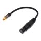 thumbnail image 5 of Cable de Micrófono de Adaptador De 3,5 Mm Spliter Sunnimix Cable de audio del metal, 5 of 8