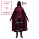 thumbnail image 3 of Disfraz de Wanda Maximoff para mujer, disfraz de Bruja Escarlata, Multiverso de la locura, mono, corona, tocado, capa, conjunto completo, traje de Endgame, 3 of 5