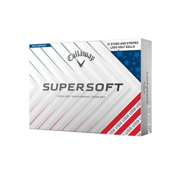 Pelotas de golf Callaway Golf Supersoft 2025 EE. UU.