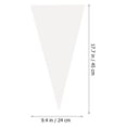 thumbnail image 3 of MasteelfCA 50Pcs Tile Grout Bags Useful Masonry Mortar Bags Tear Resistant Grout Bags, 3 of 7