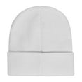 thumbnail image 3 of DALIX Christmas Shy Elf Adult Beanie Warm Winter Cap Embroidered Hat White, 3 of 4