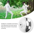 thumbnail image 3 of Epee Garde-Mains Clôture, Accessoires de Clôture en Alliage d'Aluminium pour Entraînement Compétition Argent, 3 of 8