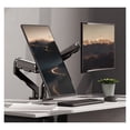 thumbnail image 1 of Mechanical Spring Arm 27-34 Inch Dual Arc Screen Desktop Monitor Holder 5-16kgs Ultra Wide Monitor Mount With USB Port ,Easy to Use, 1 of 6