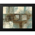 thumbnail image 2 of Schick, Mike 24x19 Black Modern Framed Museum Art Print Titled - Euclid AveVariations-BlueandBrown, 2 of 5