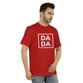 thumbnail image 2 of Inkmeso Men's Graphic Printed Da Da Quotes First Time Daddy Tshirt Cotton Jersey Tee, 2 of 7