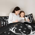 thumbnail image 5 of Castle Fairy Safari Deer Twin Comforter Sets,USA Flag Bedding Set, 5 of 8