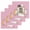 Pink, variant on Beige Cute Cat Kitchen Dish Towels for Drying Dishes Set of 2, Cartoon Funny Heater Cats Waffle Weave Microfiber Hand Tea Bathroom Towels Quick Dry & Absorbent Towel 12x12