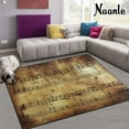 thumbnail image 2 of FREEAM Music Non Slip Area Rug for Living Dinning Room Bedroom Kitchen, (20 x 31 Inch), Music Nursery Rug Floor Carpet Yoga Mat, 2 of 6
