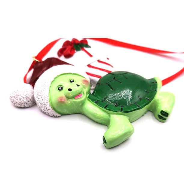 Colgante De árbol De Navidad Tortuga Colgante De Resina Decoración Colgante De Navidad Colgante De Decoración De árbol De Navidad Linda Peque?a Tortuga Tortuga Colgante De ANGGREK Ocean Broad Surfboard Fins