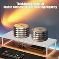 thumbnail image 4 of Ovzne Wooden Monitor Riser – Ergonomic Desktop Stand With Under-Shelf Storage, 4 of 6