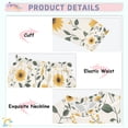 thumbnail image 3 of FORMRS Long Sleeve Top and Pants Pajama Set for Niños 2-Piece Sleepwear, Sizes 18M-8Y, Sunflower Pattern, 3 of 6
