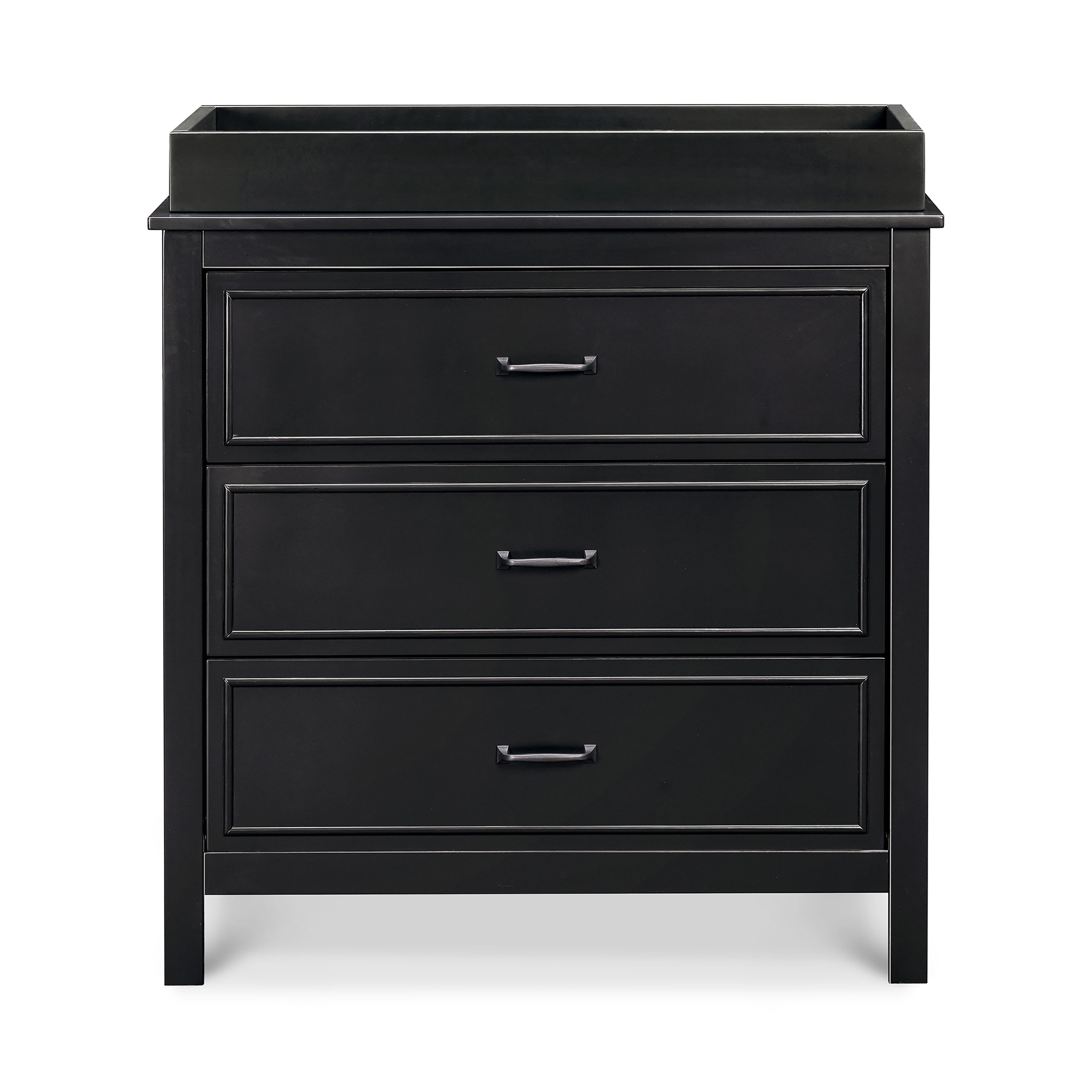 DaVinci Charlie 3-Drawer Dresser in Ebony